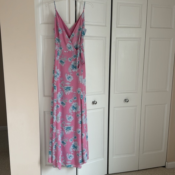 WAYF The Angelina Floral Wrap Gown - Picture 6 of 12